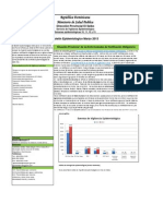 Boletín Epidemiológico Marzo 2013.