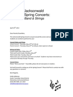 Jwald Spring Concert Letter