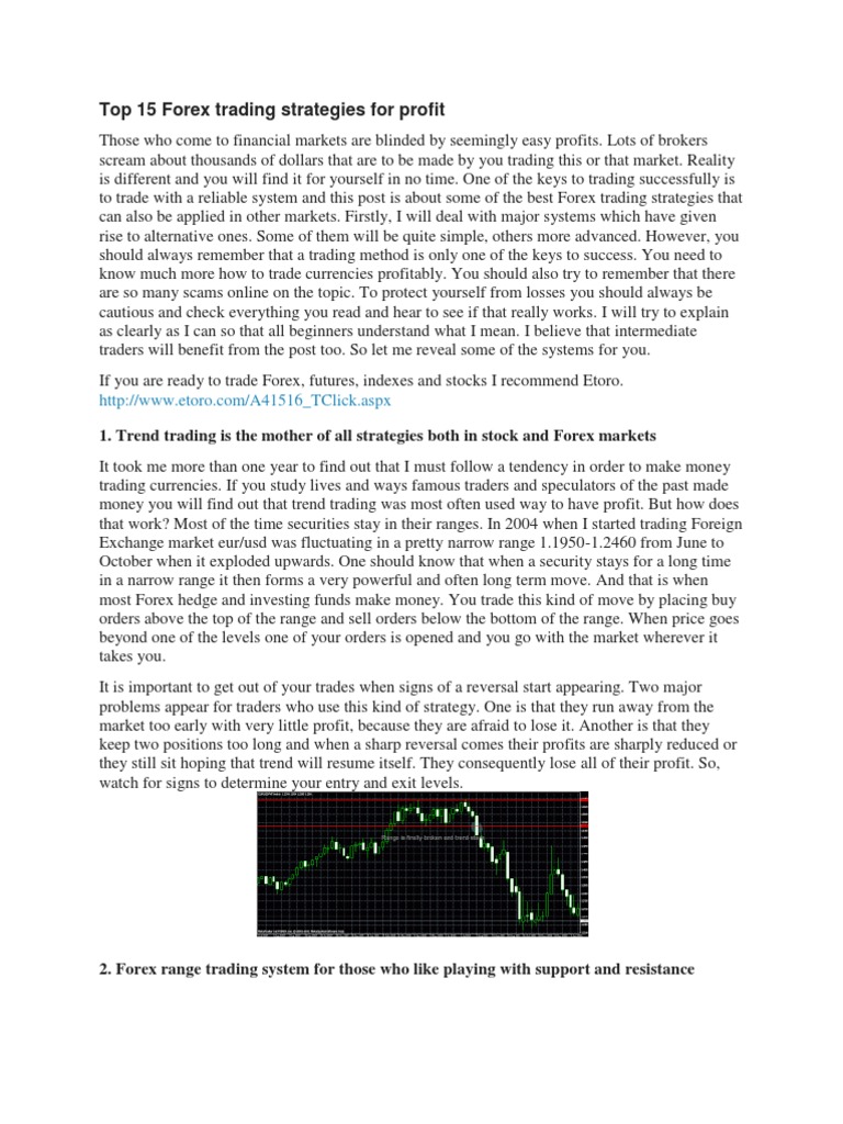 Top 15 Forex Trading Strategies For Profit | Download Free PDF