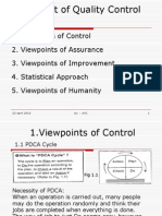 Concept of Quality Control