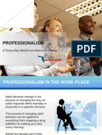 Professionalism: A Tampa Bay Workforce Alliance E-Course