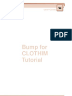 Bump for CLOTHIM Tutorial