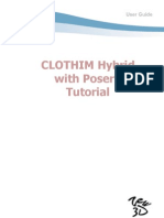 CLOTHIM Hybrid With Poser7 Tutorial