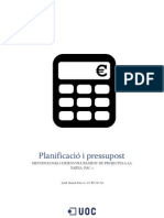 (Metodologia I Desenvolupament de Projectes en Xarxa) PAC 2: Planificació I Pressupost