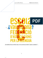 Dossier Escola Valenciana - Valencià PDF