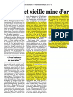 228 Canard enchaîné 13 mars 2013 pollution béal - mensonge préfet