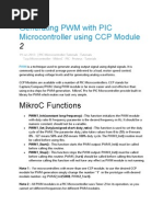 Download Generating PWM With PIC Microcontroller Using CCP Module 2 by Anoj Pahathkumbura SN137573176 doc pdf