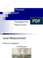 Level and Pressure Measurement