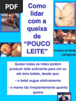 10 Como lidar com a queixa de pouco leite (lição 10)