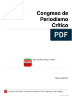 Congreso de Periodismo Crítico (I)