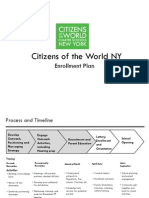 Citizens of The World NY: Enrollment Plan