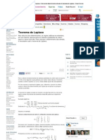 Teorema de Laplace. Calc...Laplace - Brasil Escola