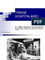 Triage Hospitalario y Las Escalas de Trauma