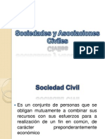 Sociedades y Asociaciones Civiles
