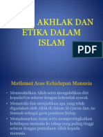 2 Adab, Akhlak Dan Etika Dalam Islam