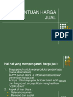 Penggunaan Informasi Akuntansi Penuh Dalam Penentuan Harga Jual