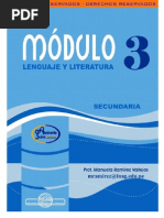 Mod Leng y Literatura 3 Sec I Bim