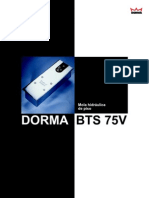 DORMA Serie BTS 75V Freno Hidraulico