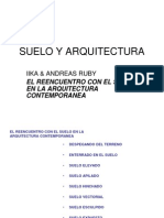 Suelo y Arquitectura