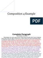 Composition 4 Example