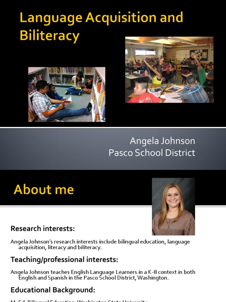 Bilingual Education and Language Acquisition Insights | PDF