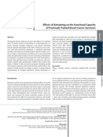 Effects of Detraining on the Functional Capacity