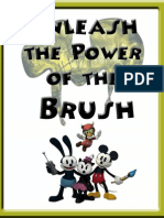 Epic Mickey Sign - Unlease the Power of the Brush