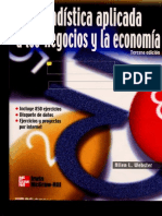 Estadistica Aplicada A Los Negocios y Economia 3°ed. - Allen Webster PDF