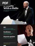 Download Tony Wilson Speaker and MC by Tony Wilson SN137650972 doc pdf