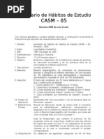 Download Inventario de Hbitos de Estudio CASM by Miguel Angel F Vsquez SN137654305 doc pdf