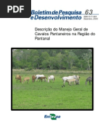 SANTOS 2005 Manejo Geral Cavalos Pantaneiros CPAP