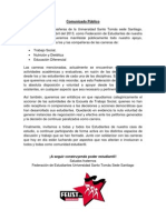 Comunicado Público 23 de abril