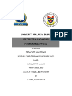 Proposal Pertandingan Bowling 