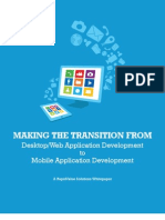 Making The Transition From Desktop Application Development To Mobile Application Development - A Whitepaper by RapidValue Solutions