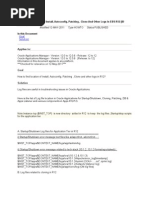 Goal Solution: How To Find Location of Install, Autoconfig, Patching, Clone and Other Logs in EBS R12 (ID 804603.1)