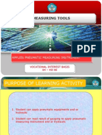 Using Pneumatic Measuring Tools