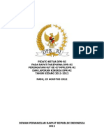 Pidato Hut DPR 2012