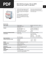 ABB I-Bus Eib / KNX EIB / KNX Power Supply, 160 Ma, MDRC SV/S 30.160.5, 2CDG 110 085 R0011