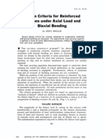 Design Criteria For Reinforced Column Under Axial Load and Biaxial Bending