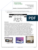 S - U (UV) R F: Afety Toolbox Training Ltraviolet Adiation Acts