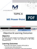 T6 (MS Power Point 2010)