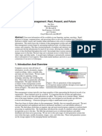 Data Management: Past, Present, and Future: Abstract