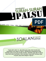 Surah Surah Palsu