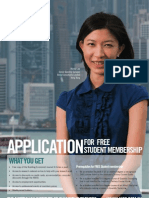 Application: For Free Student Membership