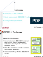 Module Contents: IEEE 802.11 Terminology