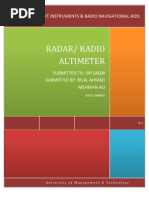 Download Radar altimeter assignment by sajid93 SN137704822 doc pdf