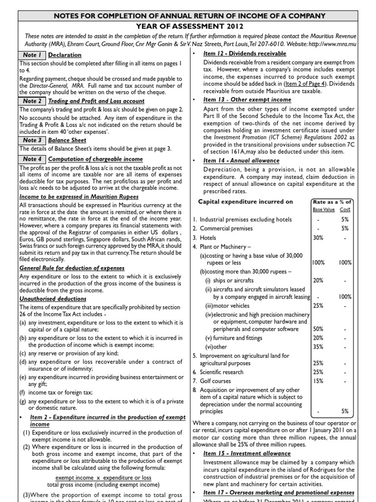 Comprehensive Guide to Completing the Annual Return of for a