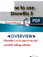 How to use ShowBiz5