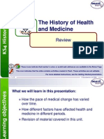 The History of Health and Medicine: Review