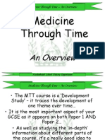 Medicine Through Time - An Overview